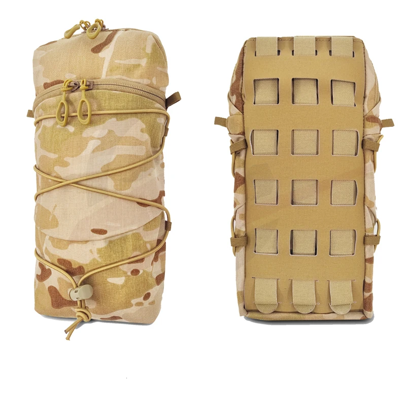 Airsoft Vertical 12X5 Sundries Pouch Tactical Plate Carrier Molle GP Pouch Hunting Vest Back Panel Bag Gear Accessory