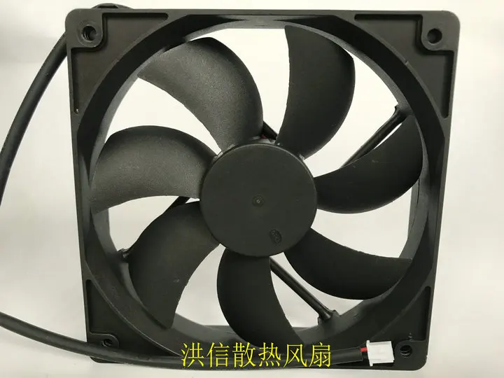 

D12SM-12 DC 12V 0.30A 120x120x25mm 2-Wire Cooling Fan