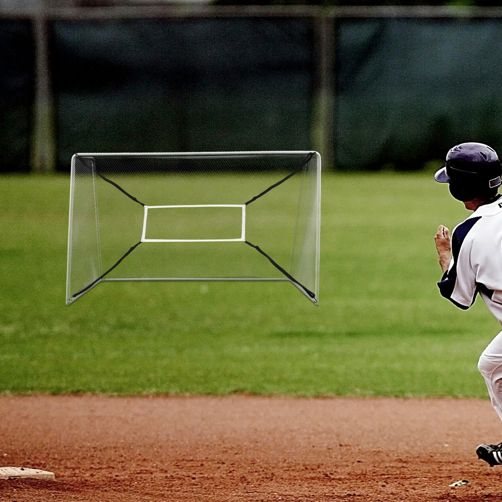 

Сетка для бейсбола и софтбола с регулируемой высотой, для отработки ударов, подач, бросков и ловли мячей