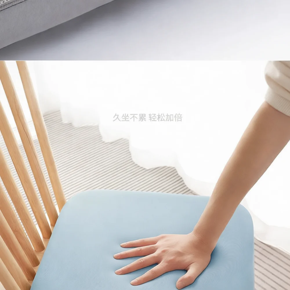 Orthopedic Memory Foam Cushion Thickened Seat Pad For Long Sitting Office Chair Student School Car Driving Mat