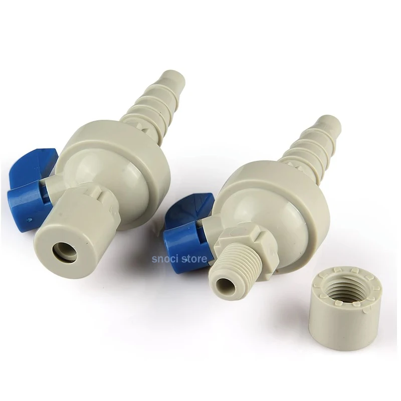 1/4 "ذكر الموضوع PPH صمام أخذ العينات PPR مختبر Vall صمام معبد خرطوم موصل سريع ملحقات معالجة المياه