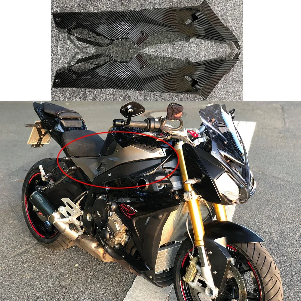 

1 Pair*Carbon Fiber Printed ABS Injection Tank Side Trim Cover Panel Fairing For BMW S1000R 2015 2016 2017 2018