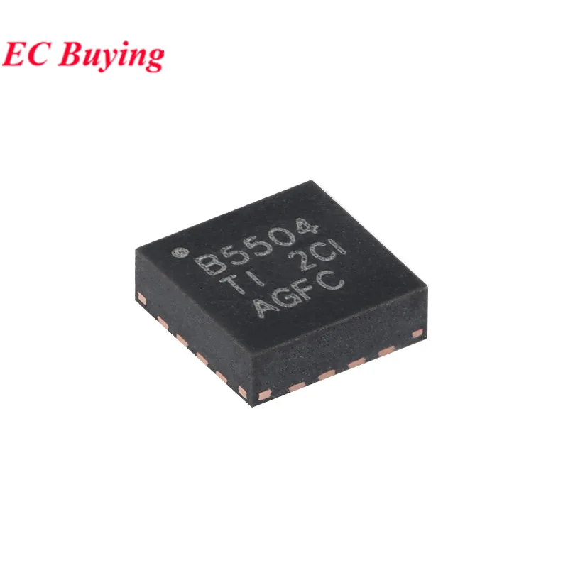 BQ25504 BQ25504RGTR B5504 Step Up Boost Converter Chip IC for Solar Photovoltaic Cell Management Energy Harvesting Collector