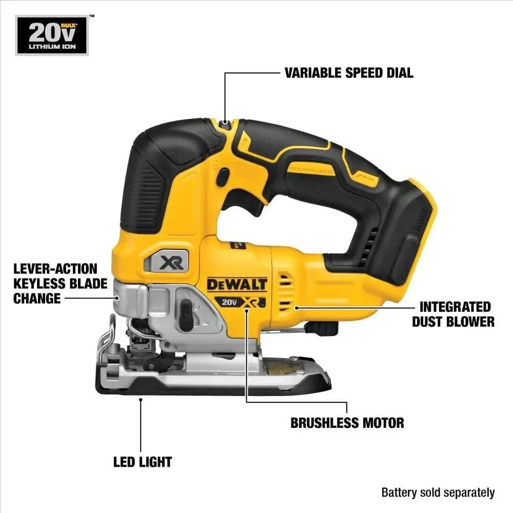 DEWALT 20V MAX XR Stichsäge (DCS334P1)
