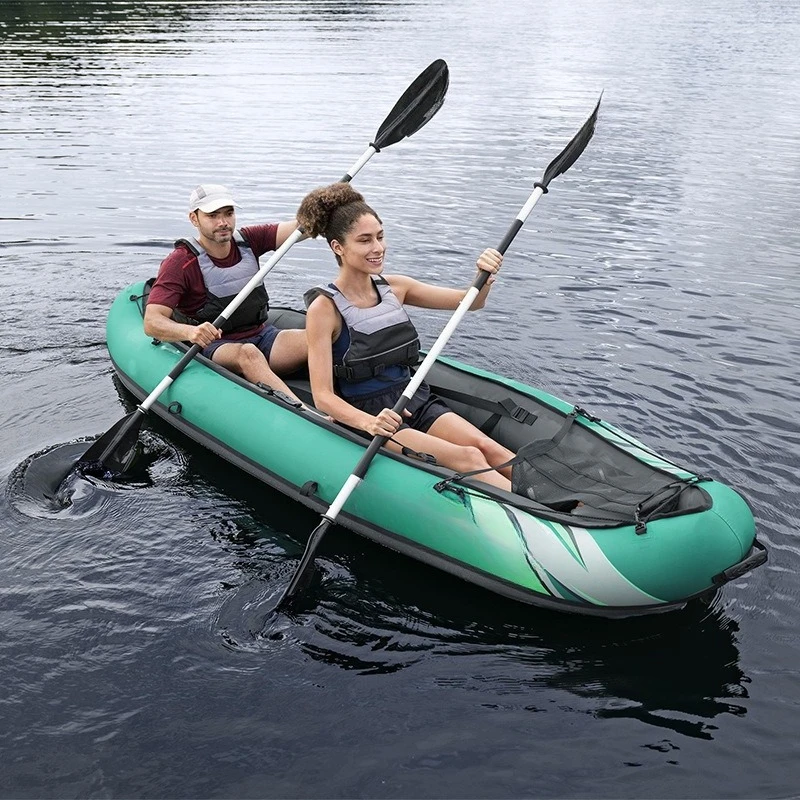 Double Canoe Fishing Assault Boat Outdoor Plus Fishing Boat
