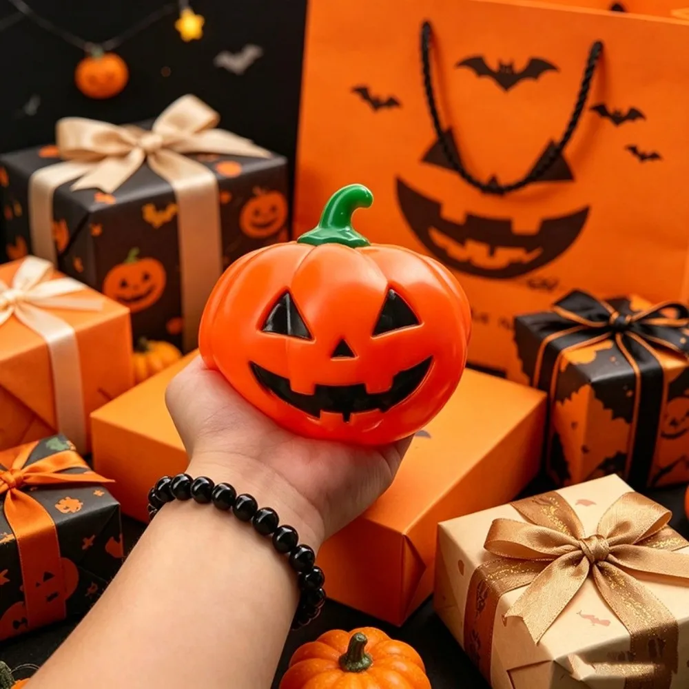 New Big Pumpkin Squeeze Slow Rebound Cute Sensory Fidget Soft Decompression Halloween