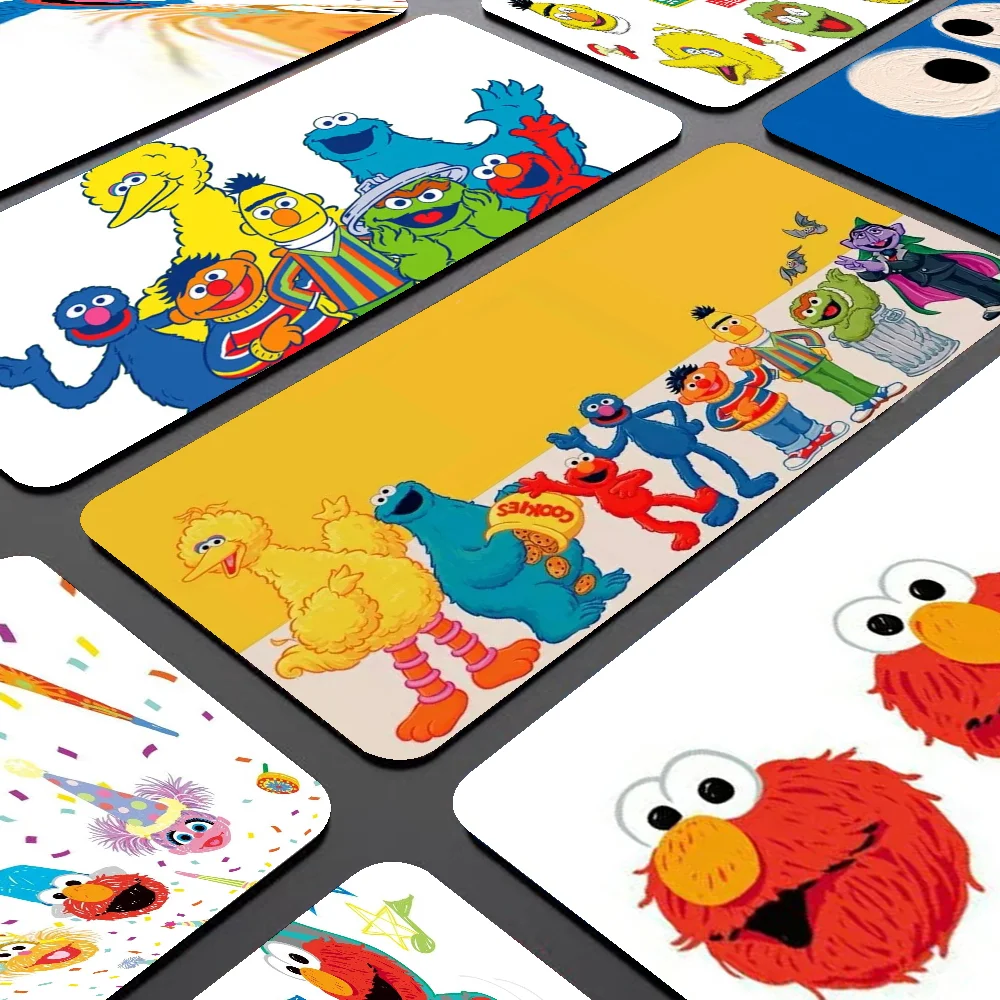 Sesame Street Custom Skin Gamer Play Mats Mousepad Size For Customized Mouse Pad For CS GO PUBG