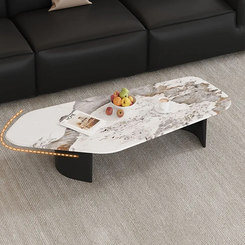 Console Auxiliary Coffee Table Decoration Space Saving Luxury Makeup Coffee Table Modules High Mesa De Comedor Home Furniture