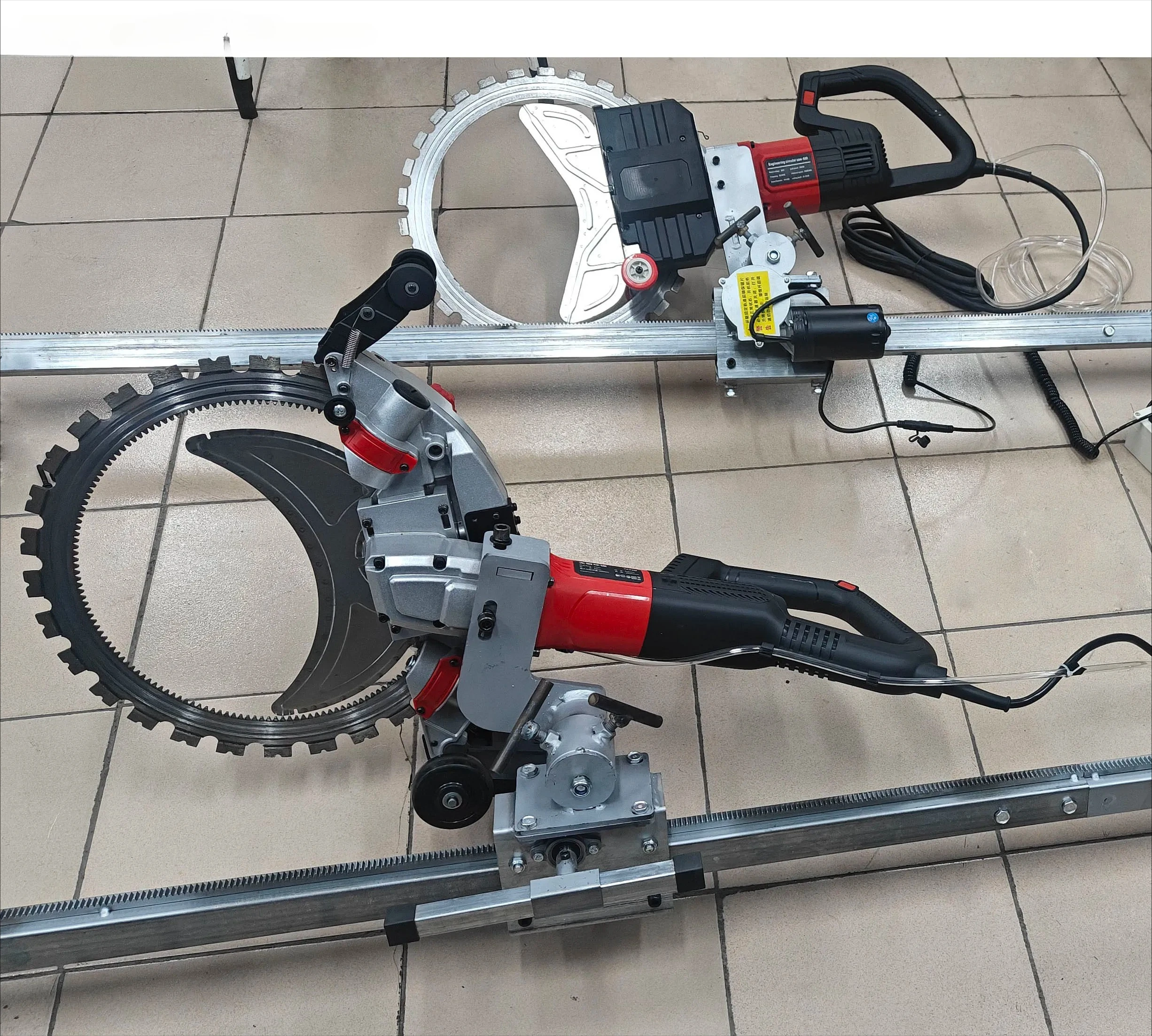 2.4m Rail Track for Concrete Saw Precision Guide for Circular and Plunge Cut Saws