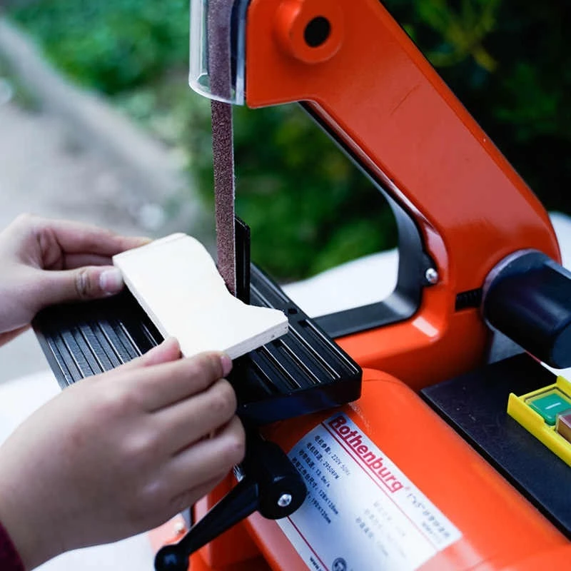 Abrasive belt machine Electric Belt Machine New Profesl Belt Sander Sanding Machine 220V 350W