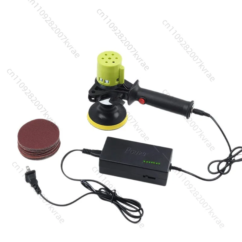 Electric Suction Cup Grinder, 1 Inch Handheld Sandpaper Tool, High Speed Polisher for Wall Putty Finishing