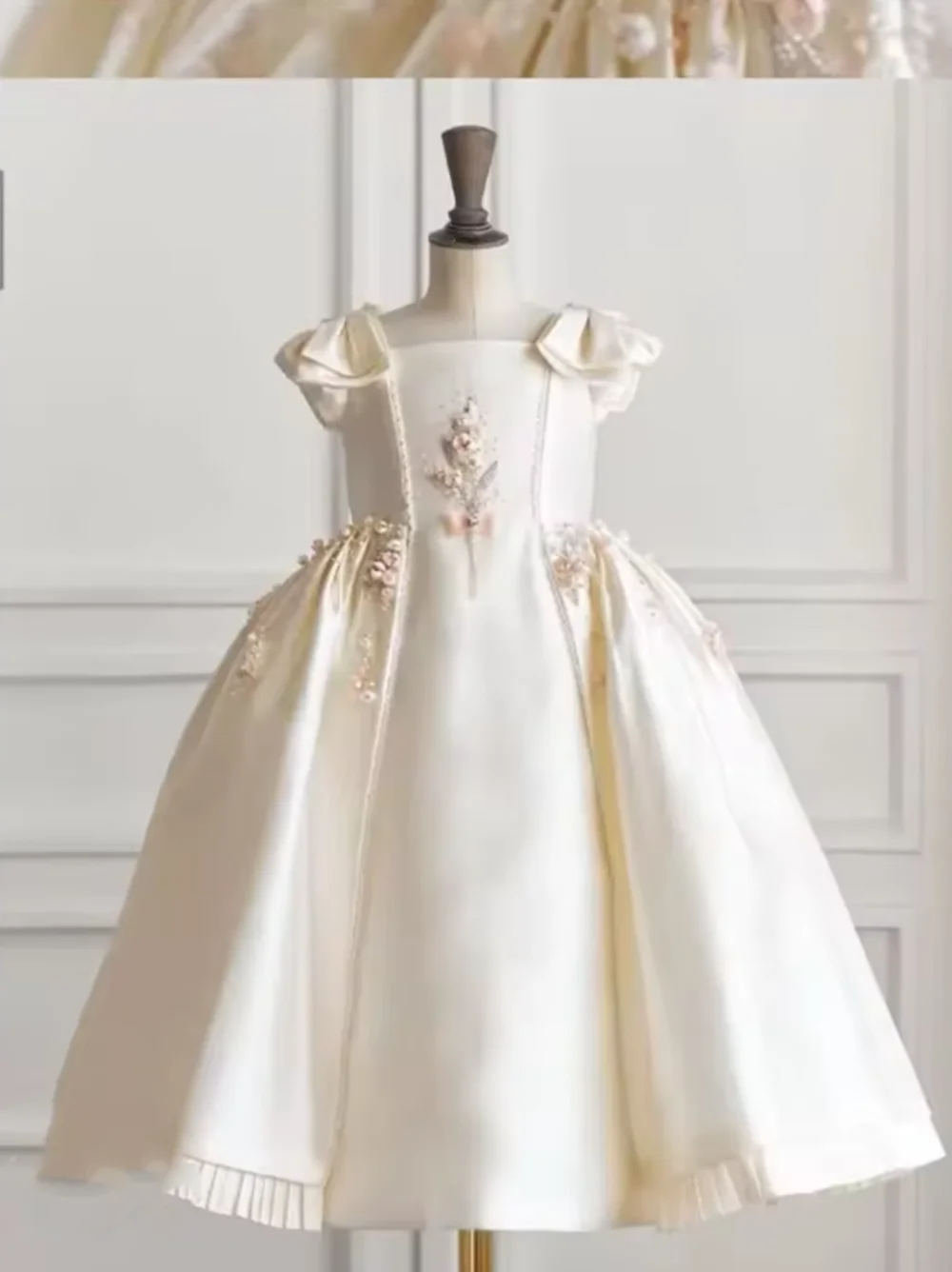 

Customized Cute Baby Flower Girl Dresses Children Birthday Party Ball Gown платье для девочки 2025