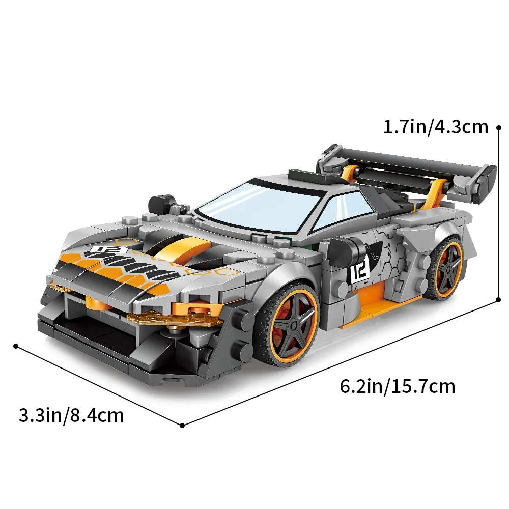 Snelheid Kampioen Auto Senna Bouwsets, Model Auto Kits Cool Simulatie Cockpit Auto Bouwstenen, Race Auto, Kinderen Speelgoed