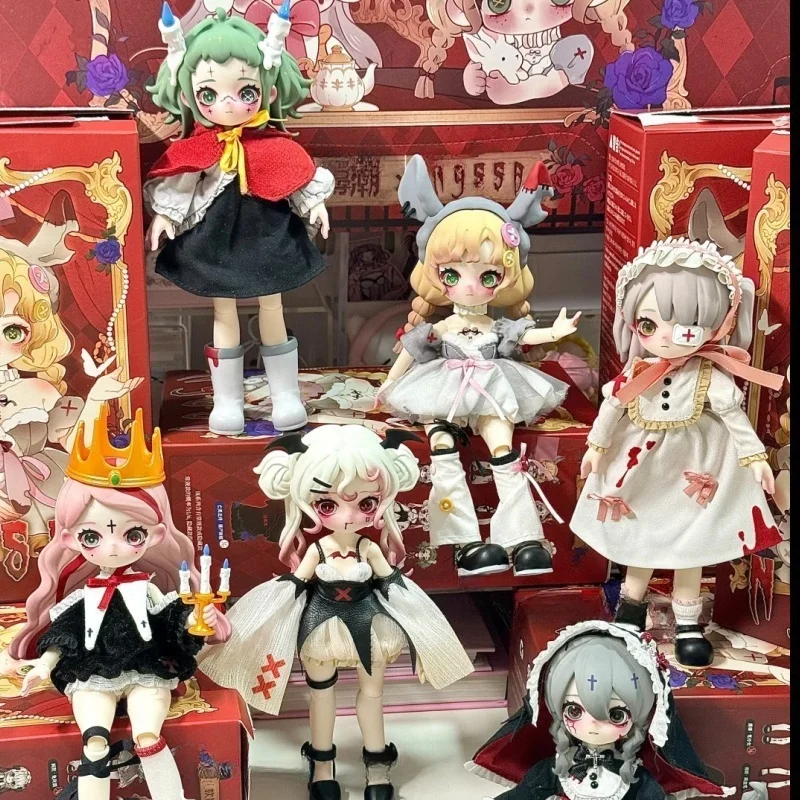 

Nyssa Freakish Nightmares Series слепая коробка подвижная кукла 1/12 точек BJD фигурка-сюрприз настольный орнамент коллекция игрушек подарки