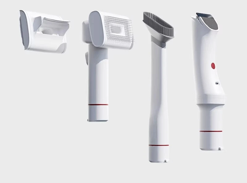 Pet Multi-functional Hair Trimmer, H6 Dog Cat Electric Hair Suction Comb, Shaving Electric Push Scissor To Shave Feet