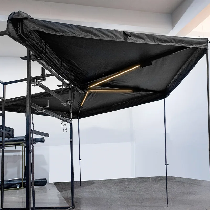 High Quality Car Roof Awning 270 Degree Bat AwingAwning 270 Awning Free Standing with LED Light