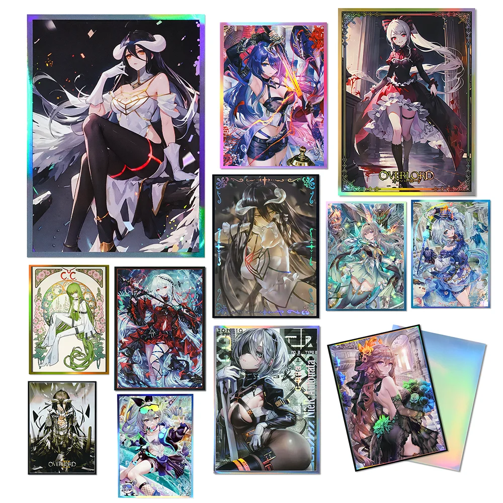 

60 шт./упаковка, 67 x 92 мм, защитные пакеты для анимационных карт, подходят для стандартных карт настольных игр, коллекционных карт, TCG-карт