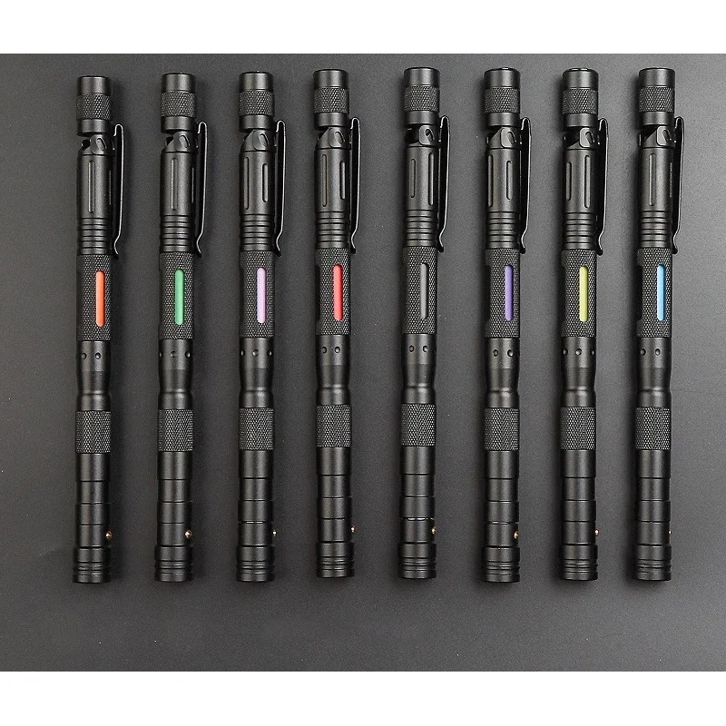 Outdoor Multi-function pen Camping Self-defense Pen Compass Aluminum Alloy Multifunctional Tactical EDC Escape Stick