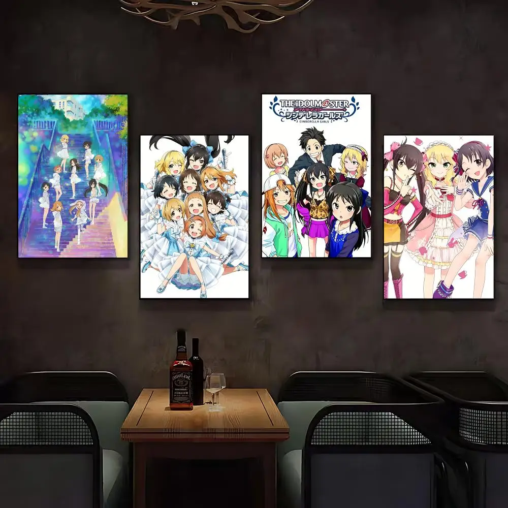 Game UU149 IM@S Cinderella Girls U149ed Poster Posters Anime Room Decor Decoration Movie Backpack Wall Interior Music Wall Art