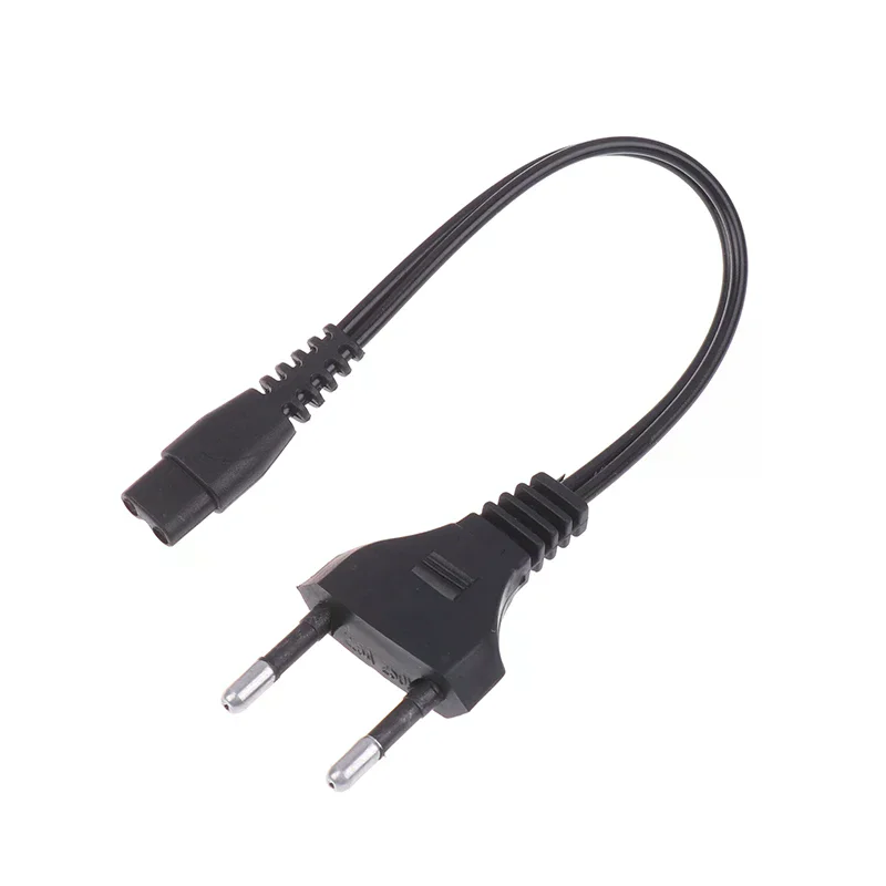 Зарядный кабель с двойным отверстием, вилка европейского стандарта, 220 В, 110 В, прямая зарядка, фонарик, зарядное устройство, шнур питания, аксессуары для фонарика