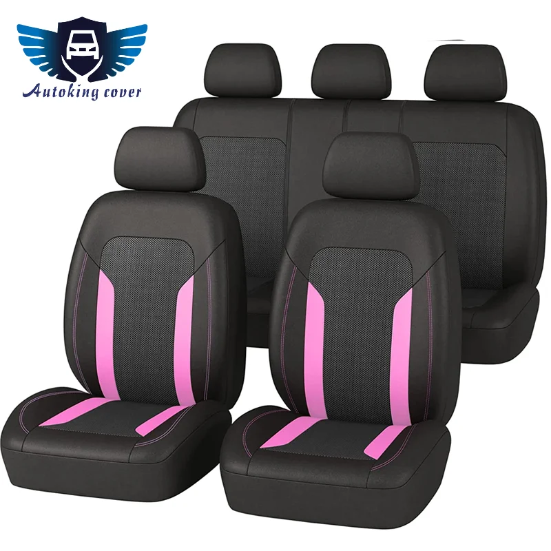 

Autoking Cover Universal Size Polyester Sporty Car Seat Covers Fit For Most Car Suv Truck Car Accessories Interior