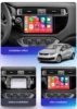 Android 15 Carplay対応 キア RIO 4 K3 2011 2012 2013 2014 - 2017用 カーラジオ ナビ GPS マルチメディアプレーヤー ステレオ wifi+4G オート BT 2