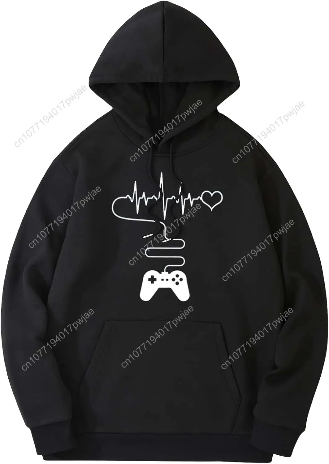 

SHENHE Men's Graphic Drawstring Pullover Hoodies Long Sleeve Hooded Sweatshirt Tops