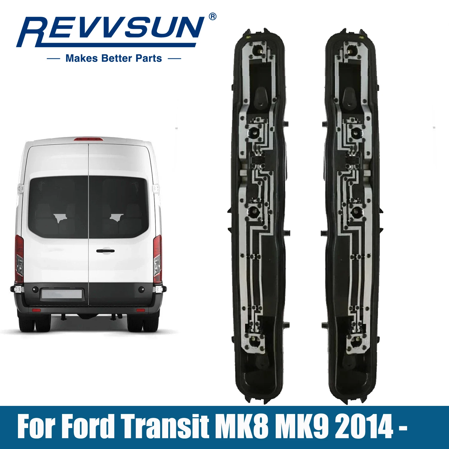 Rear Lamp Bulb Mount Left / Right LH / RH For Ford Transit MK8 2014 - 2018 Combi / Cargo Van SWB MWB LWB Medium Low High Roof