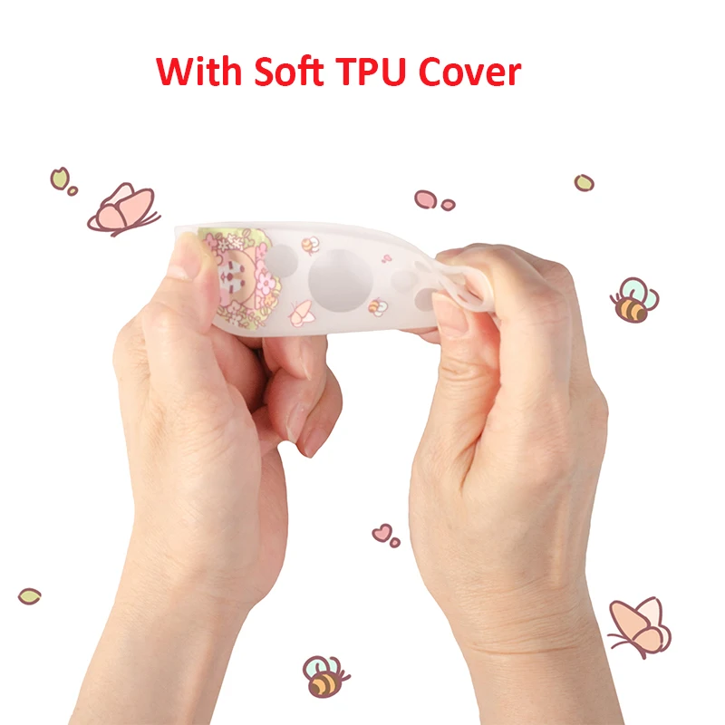 Interruttore OLED guscio protettivo Cute Cat Dog Soft TPU NS Joycon Cover protettiva Cover per Nintendo Switch OLED accessori