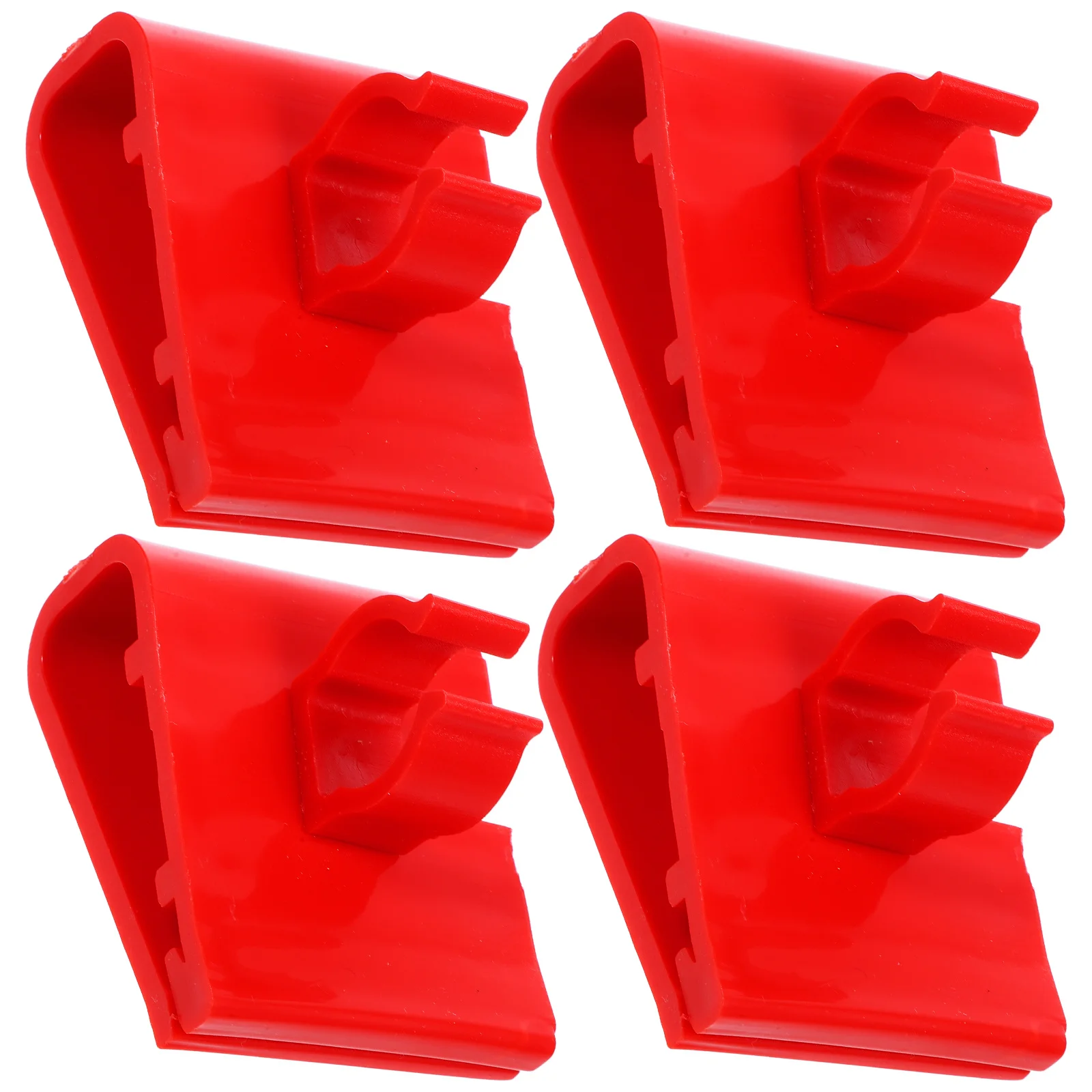 4 قطعة حامل ضوء حوض السمك مقاطع الثقيلة البلاستيك خزان الأسماك بين قوسين مصباح آمن الرف لإضاءة النباتات المائية