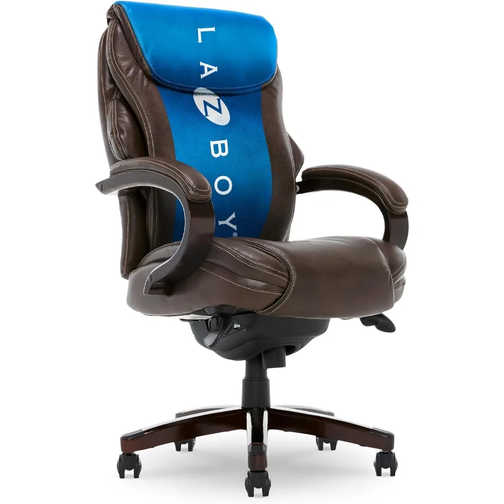 

Hyland Executive Office Chair by La-Z-Boy with Air Lumbar Support and Adjustable Ergonomic High Back for Comfort