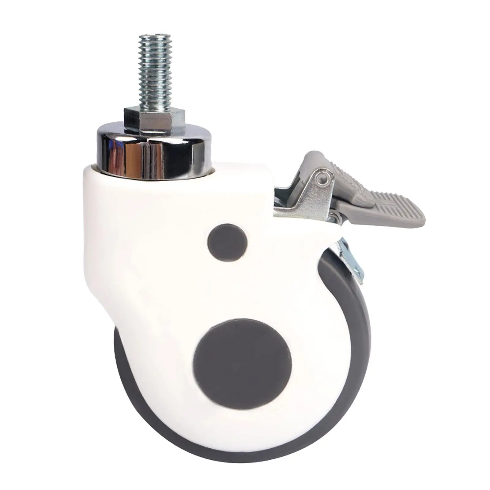 Universal Heavy Duty Caster Wheels Replacement for Carts Trolley No Noise