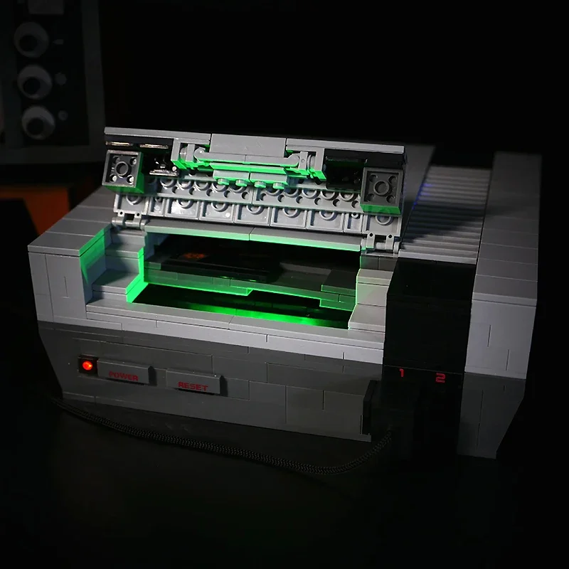 DIY RC LED Light Kit For LEGO 71374 Nintendo Entertainment System (Only LED Light,Without Blocks Model)