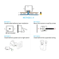 LVGEMSS Smart Wireless Switch RF433 Self-Powered Push Button Wall Panels Remote Controller Light Switch Waterproof Wall Switch - Image 6