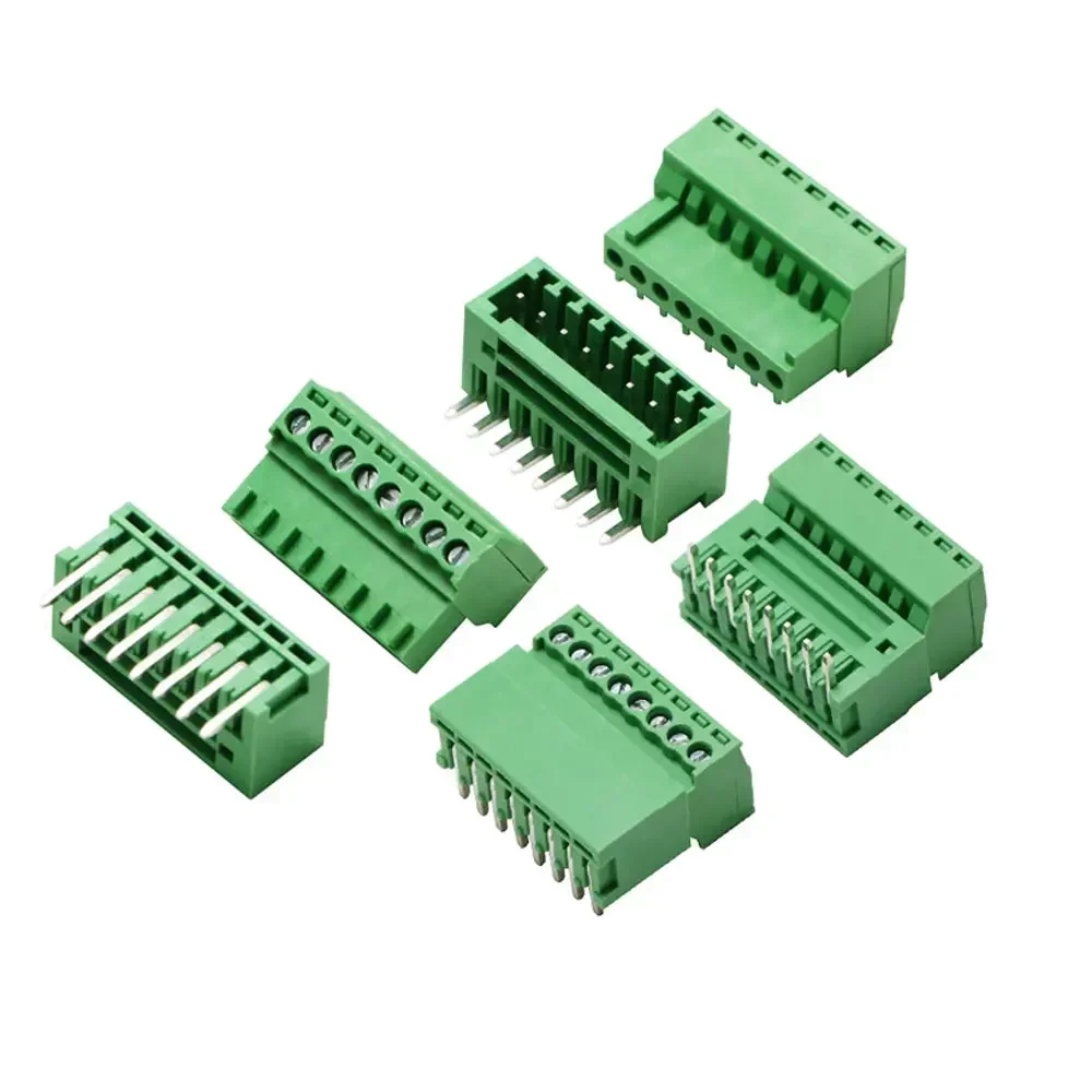 PCB Screw Terminal Block Connector 2.54mm 3.5mm 3.81mm 5.08mm 2-16Pin Male Female Socket Pin Header Wire 15EDG KF2EDG image 3