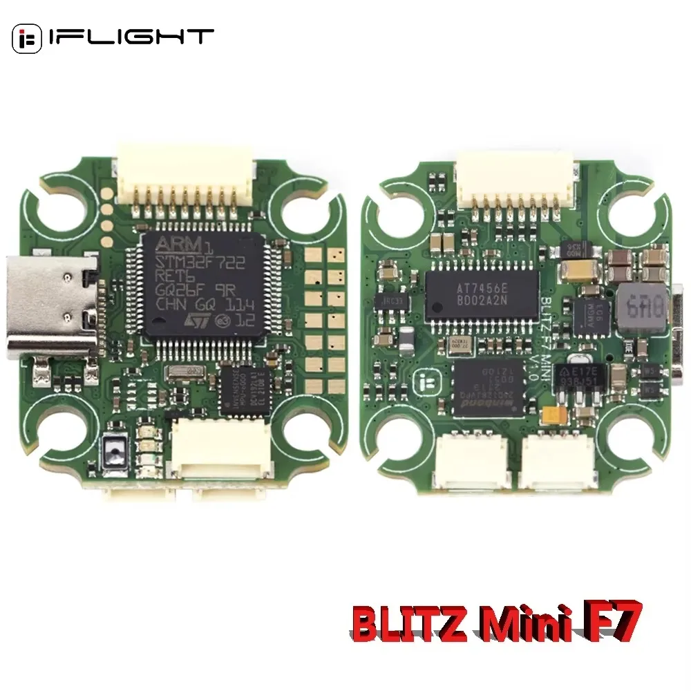TopESsIFlight BLITZ Mini F7 F722 Firmware Flight Control Betaflight OSD (AT7456E) MPU6000 Gyro Dshot/PWM Output For FPV Drone Pa