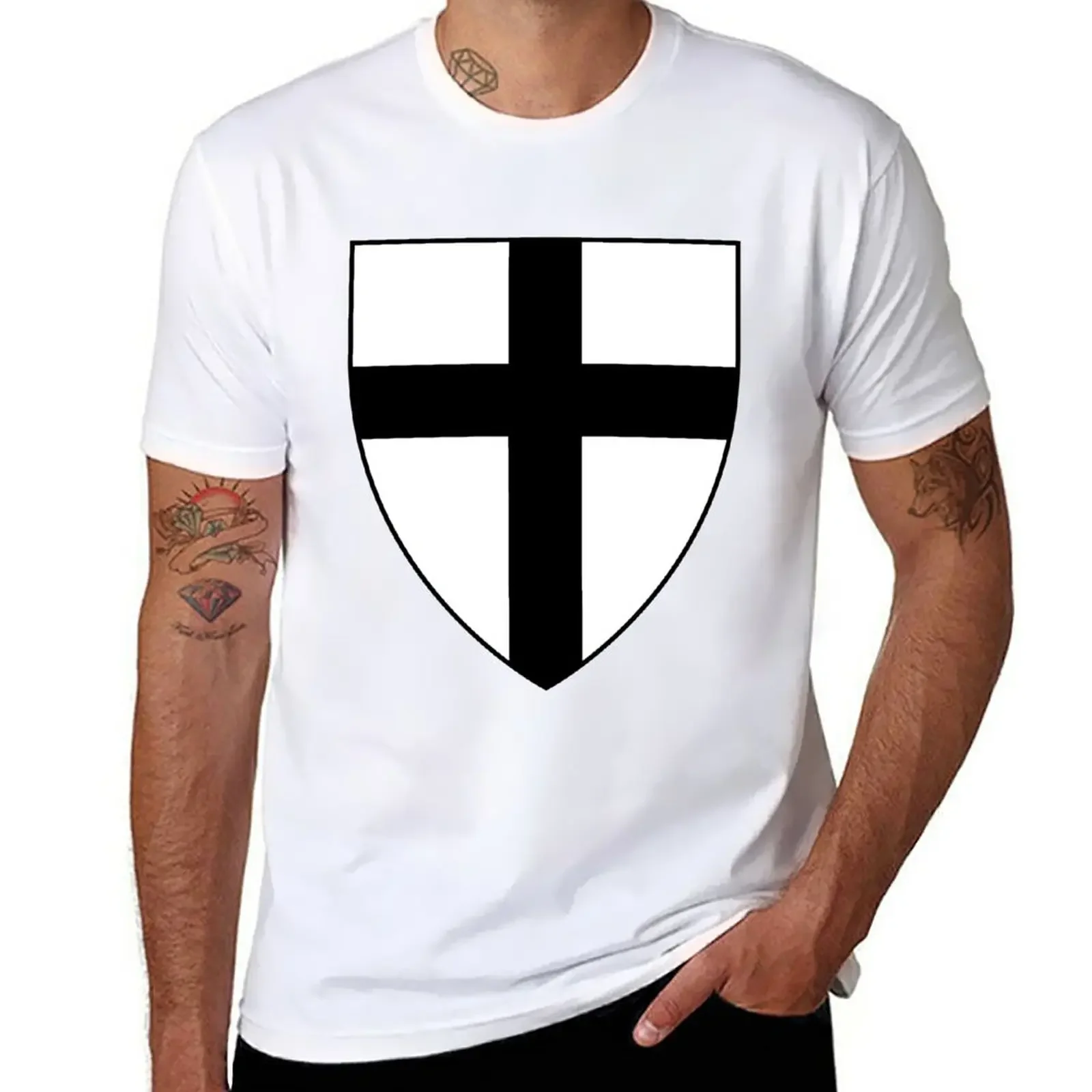 Teutonic Order Coat of Arms T-Shirt customs animal prinfor boys mens graphic t-shirts