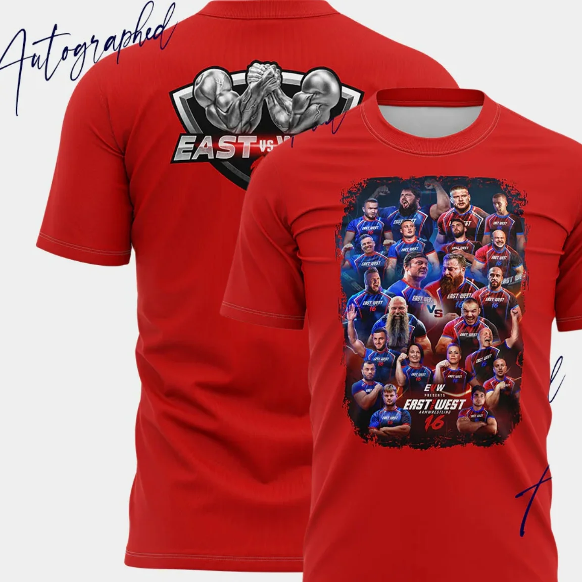 Camiseta de Lucha de Brazos 2026 Roja, Estilo Oeste vs. Este, para Hombre, Manga Corta, Informal, Deportiva, para Entusiastas de la Lucha de Brazos