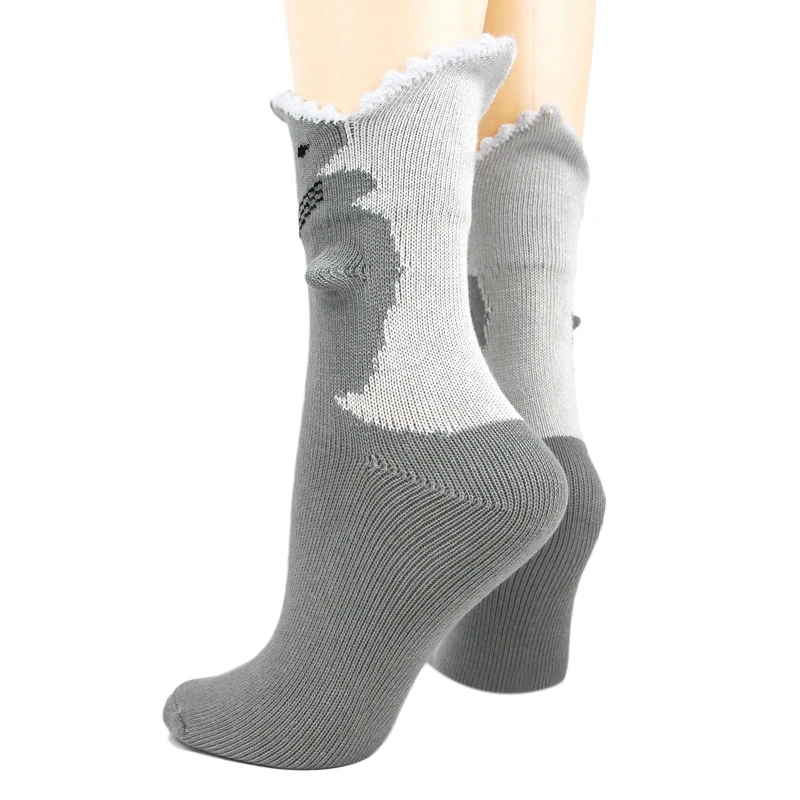 Shark Socken Anti-Slip Strumpf Neuheit Baumwolle Socke Lustige Mode Socke Socke F3MD