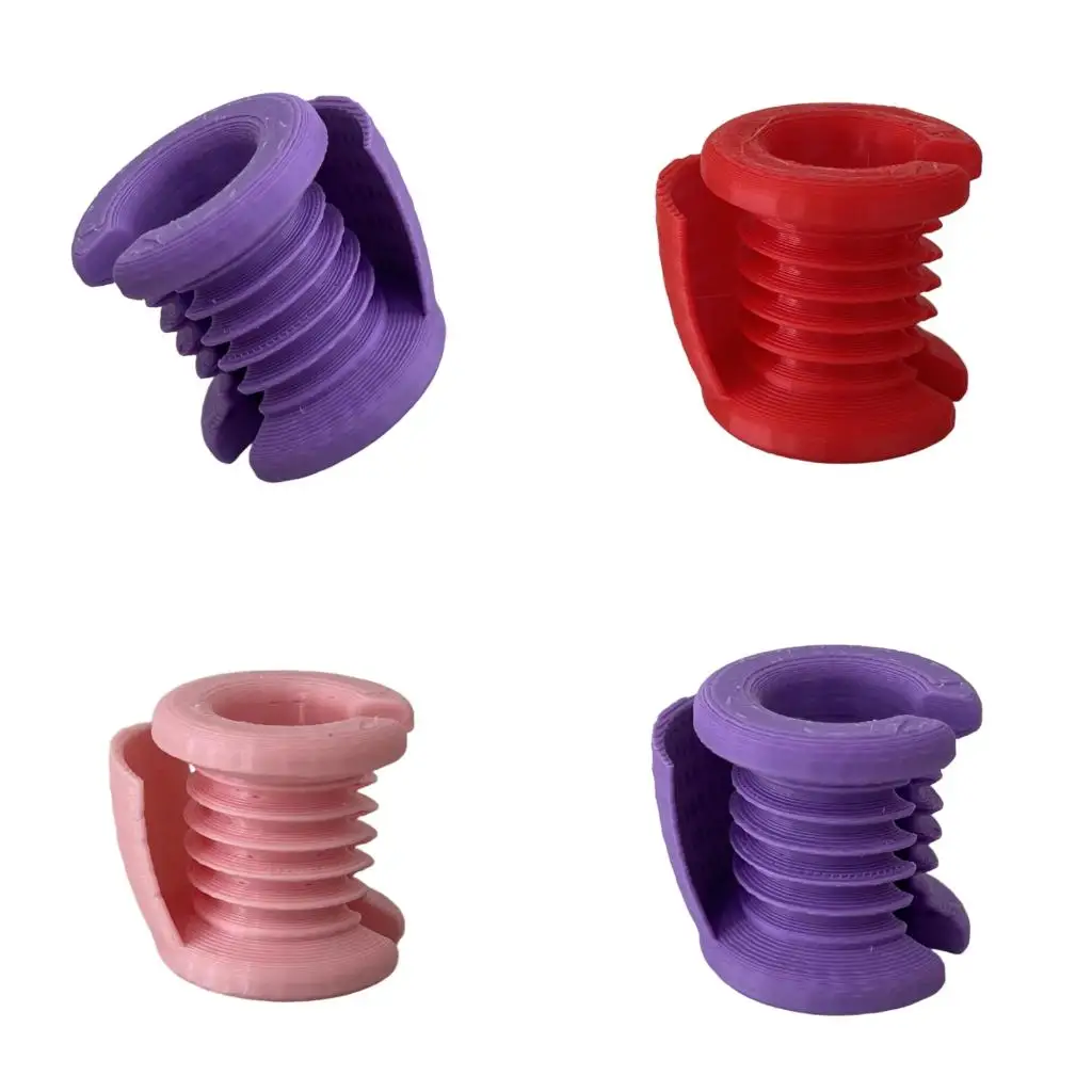  Long Time Use Plastic Finger Guards for Crocheting Comfortable Soft Materials Elastic Designs Reusable
