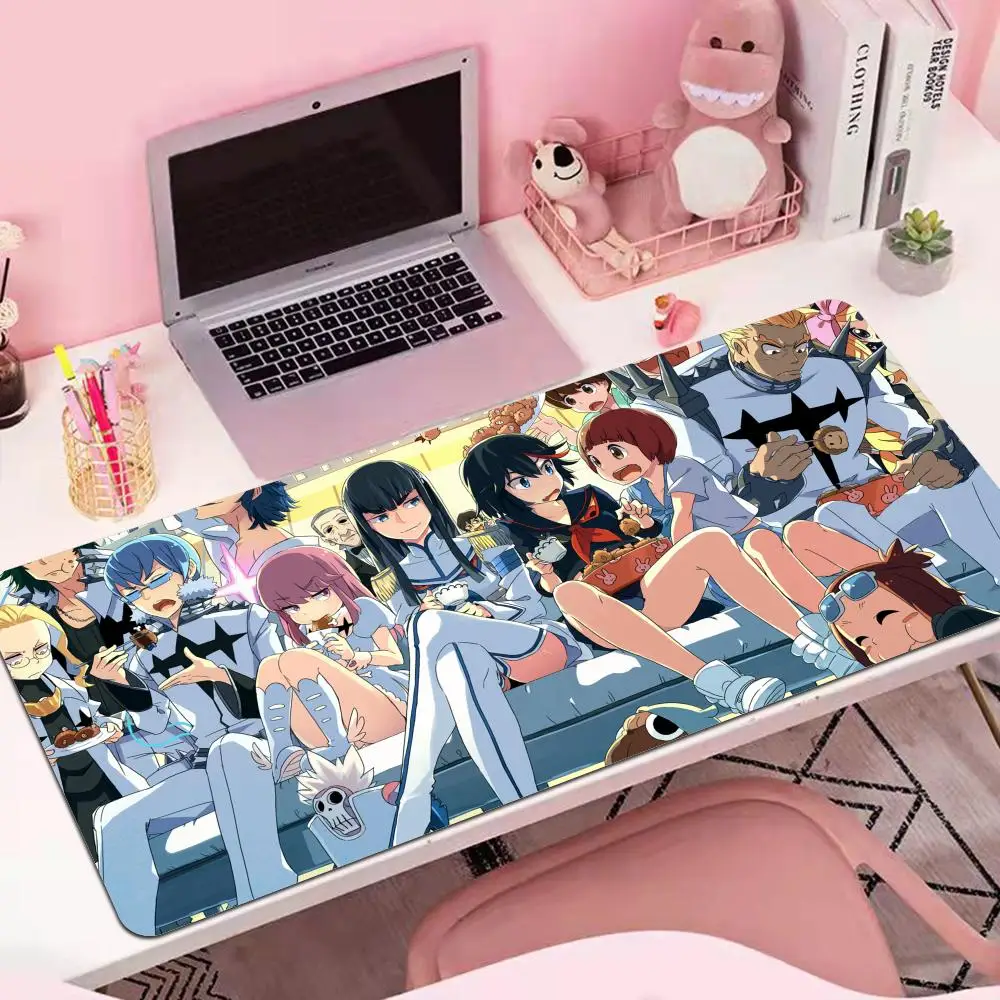 Alas Mouse Anime Kill La Kill Matoi Ryuuko Alas Mouse Gaming Komputer Besar Permainan Populer Tahan Air PU Grosir dan Kulit 1000x500