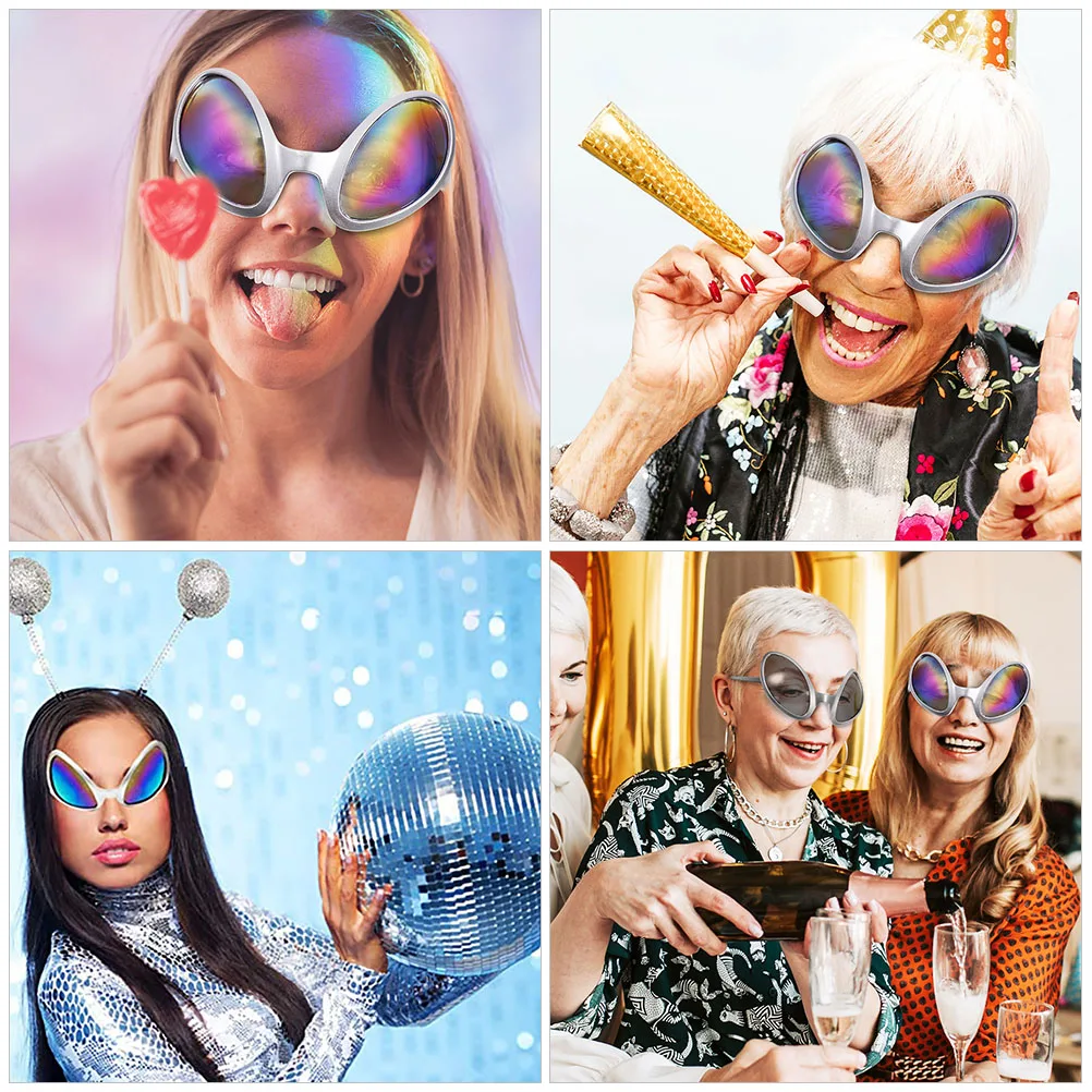

12 Pcs Funny Glasses Accessories Alien Gifts Costume Women Cosplay Eyeglasses Halloween