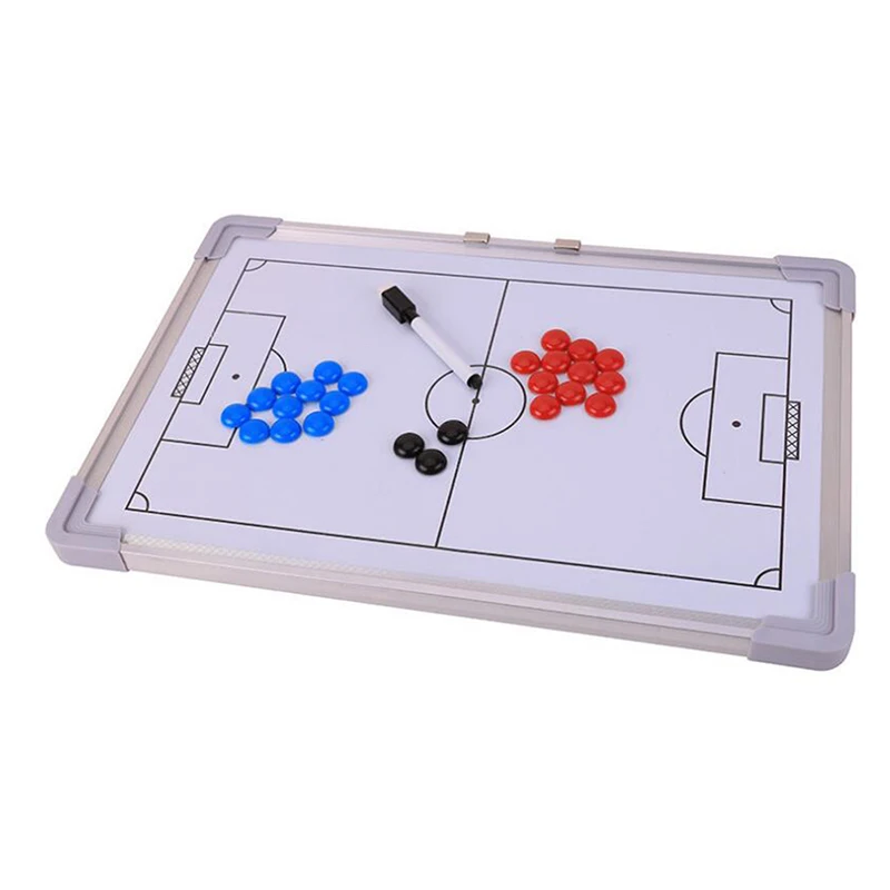 

Aluminium Tactical Magnetic Plate for Soccer Strategy Coach Football Judge Board Soccer Traning Equipment Accessories