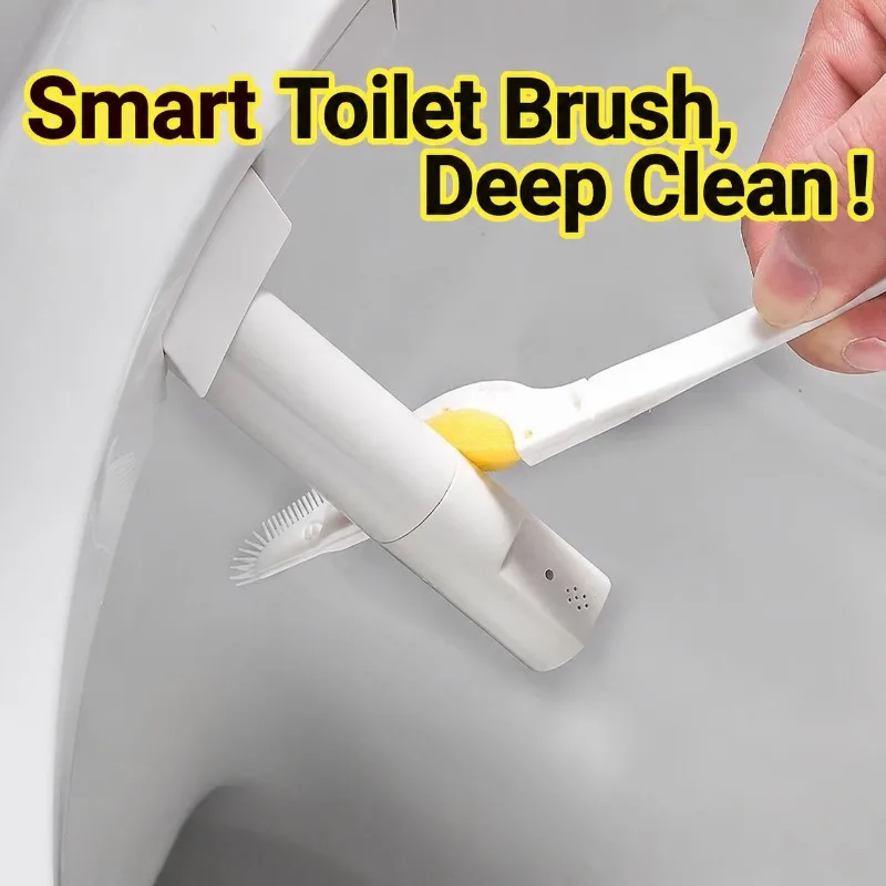 Slit Dirt Eraser for Intelligent Electric Toilet Spray Pipe Bathroom Blind Spot Sanitary Scrub  Household Cleaning Tool