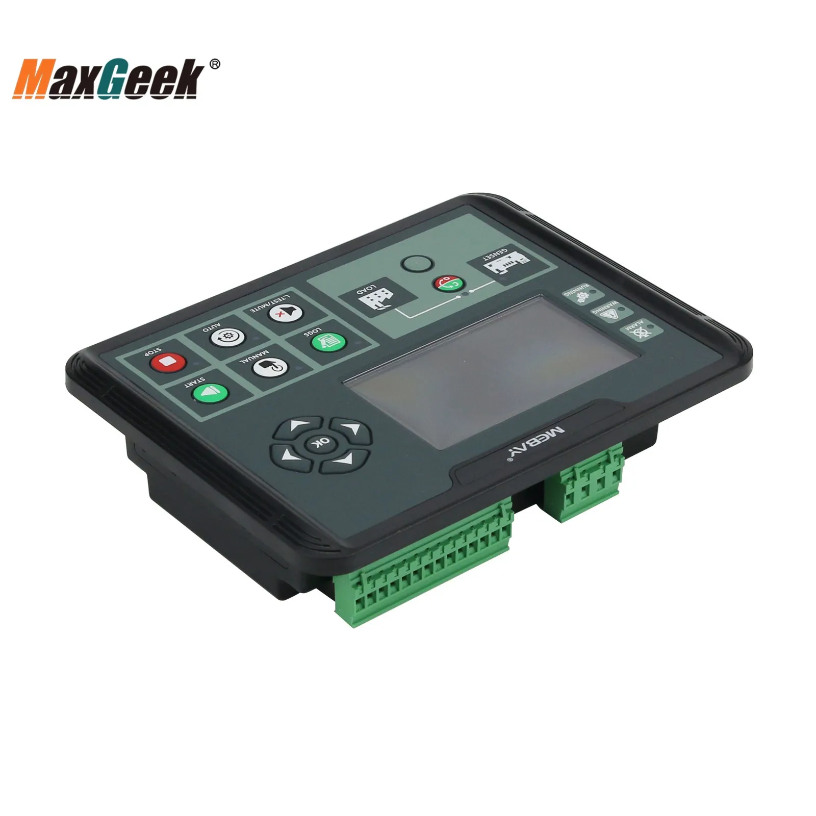 Maxgeek DC60DR/DC62D/DC62DR Diesel Genset Controller Generator Controller Module RS485 For One Machine Automation