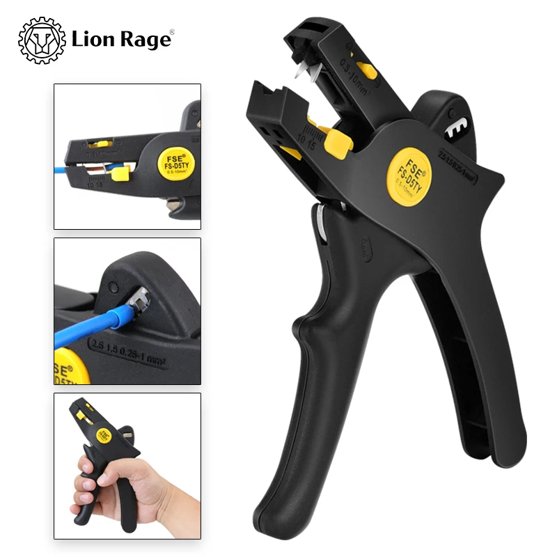 Crimping Tool Electrical Terminals Wire Stripper Wire Multitool Pliers Tools Electrician Hand Electricity Cutting PEELER Cable