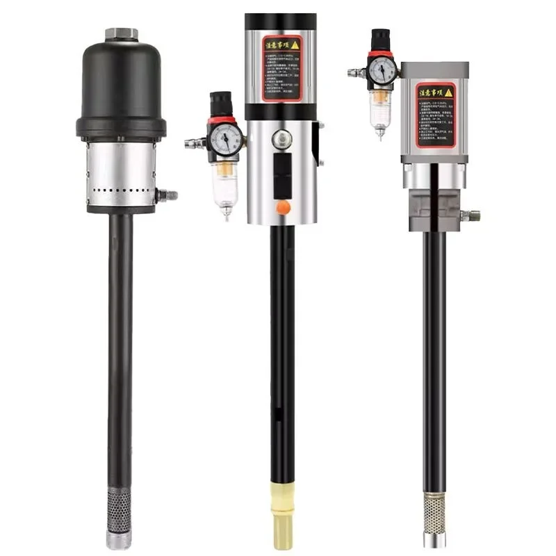 Pneumatic butter engine oiler pump head barrel type butter single pump