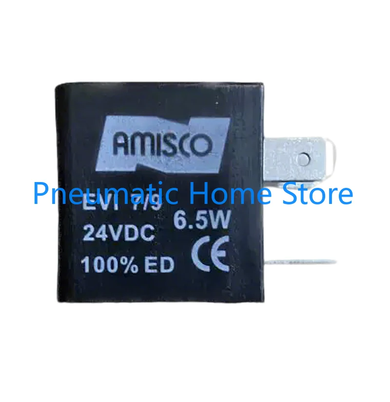 Original AMISCO Solenoid Valve Coil EVI7/9 AC220V 6VA 5VA DC24V 3W EVI 7/9 Inner Aperture 9mm Height 29.5mm