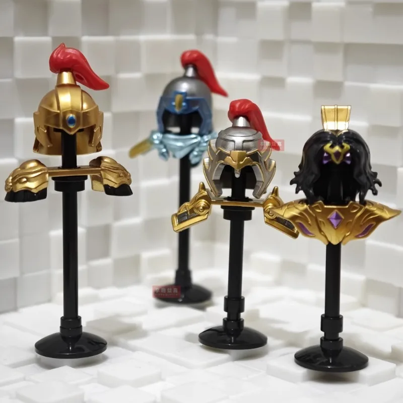 

MOC Building Blocks Shoulder Armor Hat Armor Accessories Model Ornament Children's DIY Toys Boys Gift Collection