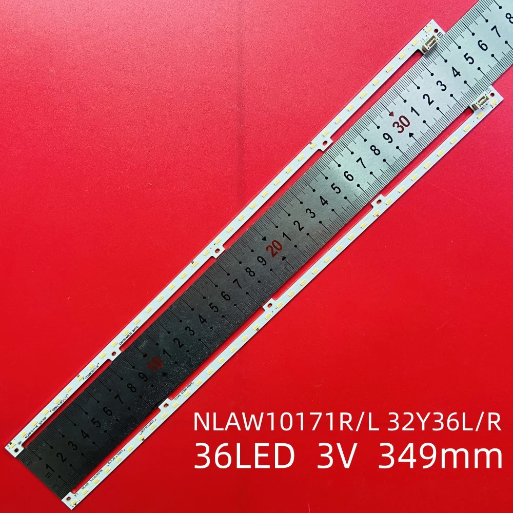 (NEW kit) 2 PCS LED backlight strip for PANASONIC TX-L32X5B VVX32H125G00 LE32HWD STM320A72-RIGHT LEFT_rev3.0_36_110823